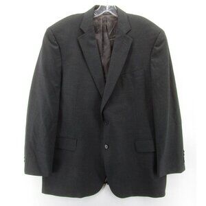 Brooks Brothers Sport Coat 46 Blazer Wool Solid Jacket Preppy 346